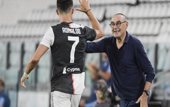 Cristiano Ronaldo & Maurizio Sarri